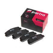 Колодки тормозные дисковые Partra, передние, комплект на ось (4 шт), арт. BP6194