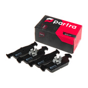 Колодки тормозные дисковые Partra, передние, комплект на ось (4 шт), арт. BP6197