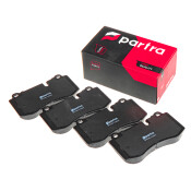Колодки тормозные дисковые Partra, передние, комплект на ось (4 шт), арт. BP6198