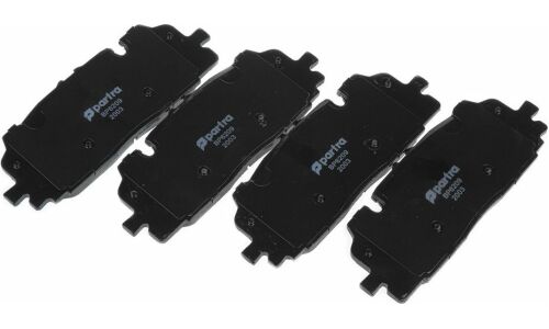 Колодки тормозные дисковые Partra, передние, комплект на ось (4 шт), арт. BP6209