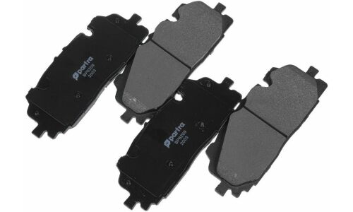 Колодки тормозные дисковые Partra, передние, комплект на ось (4 шт), арт. BP6209