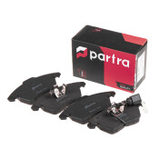 Колодки тормозные дисковые Partra, передние, комплект на ось (4 шт), арт. BP6006