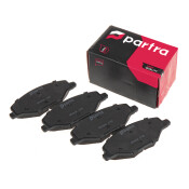 Колодки тормозные дисковые Partra, передние, комплект на ось (4 шт), арт. BP6008