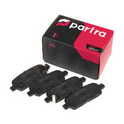 Колодки тормозные дисковые Partra, передние, комплект на ось (4 шт), арт. BP6013