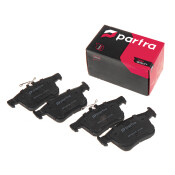 Колодки тормозные дисковые Partra, задние, комплект на ось (4 шт), арт. BP6014