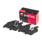 Колодки тормозные дисковые Partra, передние, комплект на ось (4 шт), арт. BP6019