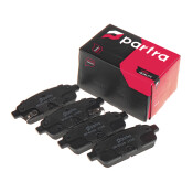 Колодки тормозные дисковые Partra, передние, комплект на ось (4 шт), арт. BP6030