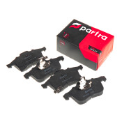 Колодки тормозные дисковые Partra, передние, комплект на ось (4 шт), арт. BP6036