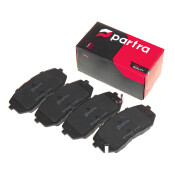 Колодки тормозные дисковые Partra, передние, комплект на ось (4 шт), арт. BP6040