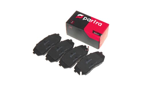 Колодки тормозные дисковые Partra, передние, комплект на ось (4 шт), арт. BP6040