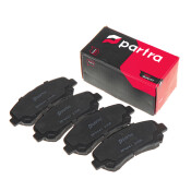 Колодки тормозные дисковые Partra, передние, комплект на ось (4 шт), арт. BP6041