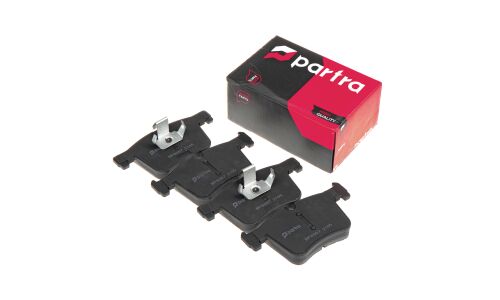 Колодки тормозные дисковые Partra, передние, комплект на ось (4 шт), арт. BP6067