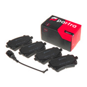 Колодки тормозные дисковые Partra, задние, комплект на ось (4 шт), арт. BP6070