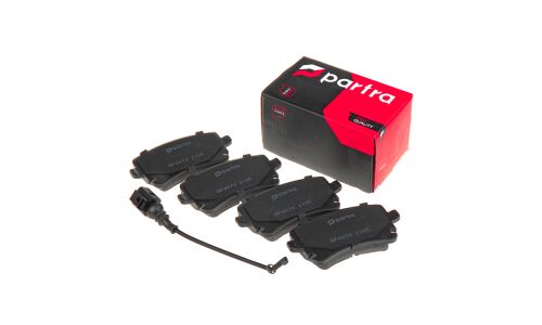 Колодки тормозные дисковые Partra, задние, комплект на ось (4 шт), арт. BP6070