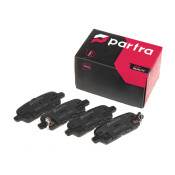 Колодки тормозные дисковые Partra, передние, комплект на ось (4 шт), арт. BP6073