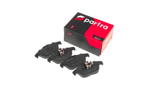 Колодки тормозные дисковые Partra, передние, комплект на ось (4 шт), арт. BP6076