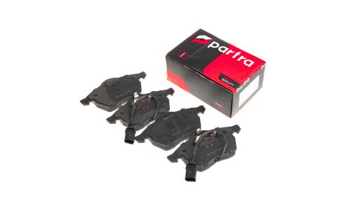 Колодки тормозные дисковые Partra, передние, комплект на ось (4 шт), арт. BP6081