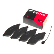 Колодки тормозные дисковые Partra, передние, комплект на ось (4 шт), арт. BP6082