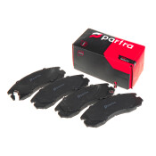 Колодки тормозные дисковые Partra, передние, комплект на ось (4 шт), арт. BP6086