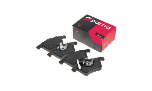 Колодки тормозные дисковые Partra, передние, комплект на ось (4 шт), арт. BP6087
