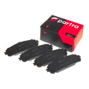 Колодки тормозные дисковые Partra, передние, комплект на ось (4 шт), арт. BP6098