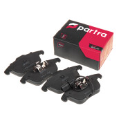 Колодки тормозные дисковые Partra, передние, комплект на ось (4 шт), арт. BP6117