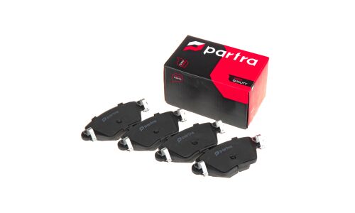 Колодки тормозные дисковые Partra, задние, комплект на ось (4 шт), арт. BP6119