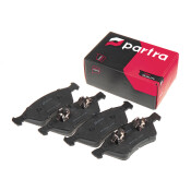 Колодки тормозные дисковые Partra, передние, комплект на ось (4 шт), арт. BP6120