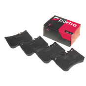 Колодки тормозные дисковые Partra, передние, комплект на ось (4 шт), арт. BP6126