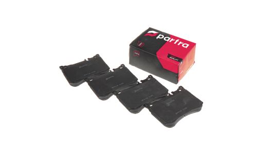 Колодки тормозные дисковые Partra, передние, комплект на ось (4 шт), арт. BP6126