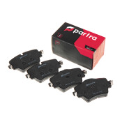 Колодки тормозные дисковые Partra, передние, комплект на ось (4 шт), арт. BP6127