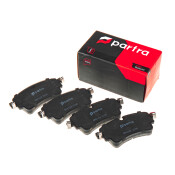 Колодки тормозные дисковые Partra, задние, комплект на ось (4 шт), арт. BP6129
