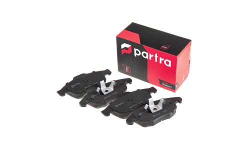 Колодки тормозные дисковые Partra, передние, комплект на ось (4 шт), арт. BP6132