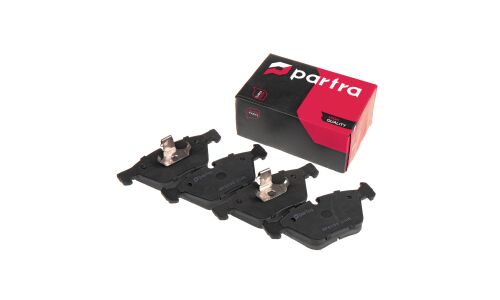 Колодки тормозные дисковые Partra, передние, комплект на ось (4 шт), арт. BP6133