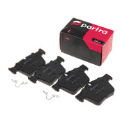 Колодки тормозные дисковые Partra, задние, комплект на ось (4 шт), арт. BP6145