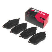 Колодки тормозные дисковые Partra, передние, комплект на ось (4 шт), арт. BP6149