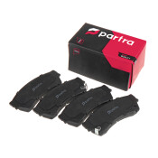 Колодки тормозные дисковые Partra, передние, комплект на ось (4 шт), арт. BP6159