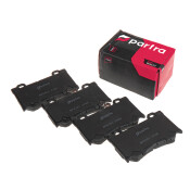 Колодки тормозные дисковые Partra, передние, комплект на ось (4 шт), арт. BP6161