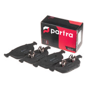 Колодки тормозные дисковые Partra, передние, комплект на ось (4 шт), арт. BP6169
