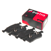 Колодки тормозные дисковые Partra, передние, комплект на ось (4 шт), арт. BP6177