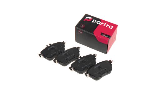 Колодки тормозные дисковые Partra, задние, комплект на ось (4 шт), арт. BP6185