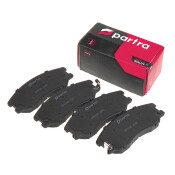 Колодки тормозные дисковые Partra, передние, комплект на ось (4 шт), арт. BP6196