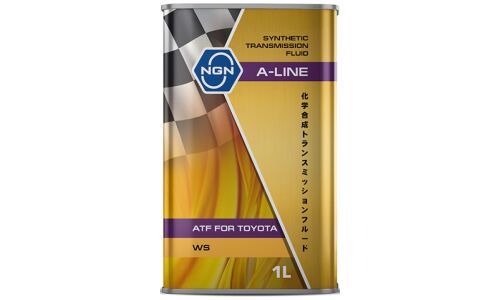 Масло трансмиссионное NGN ATF A-Line, синтетическое, Toyota ATF WS, для АКПП, 1л, арт. V182575130