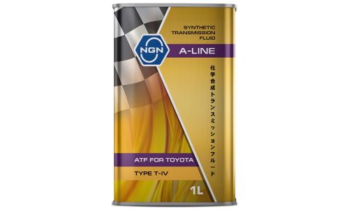Масло трансмиссионное NGN ATF A-Line, синтетическое, Toyota ATF Type T-IV, для АКПП, 1л, арт. V182575145