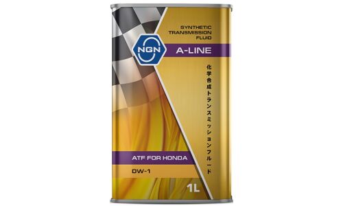 Масло трансмиссионное NGN A-Line, синтетическое, Honda ATF DW-1, для АКПП, 1л, арт. V182575205