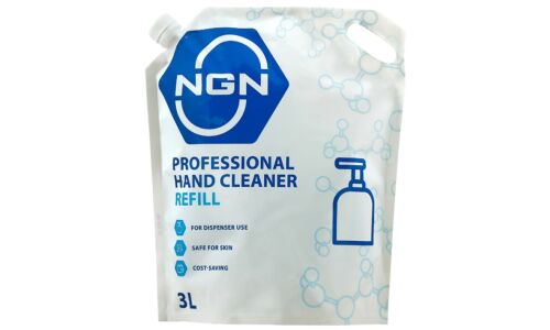 Очиститель для рук NGN Professional Hand Cleaner, не сушит кожу, дой-пак 3л, арт. V172485908