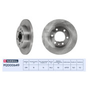 Диск тормозной Marshall, арт. M2000649
