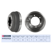 Барабан тормозной Marshall, для Ford Transit VI, арт. M1900923