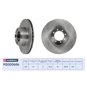Диск тормозной Marshall, арт. M2000656