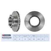 Диск тормозной Marshall, арт. M2000640